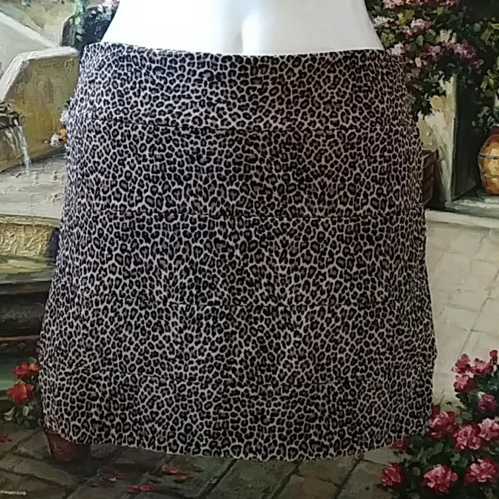 JOPPA Leopard print Mini Skirt for Woman